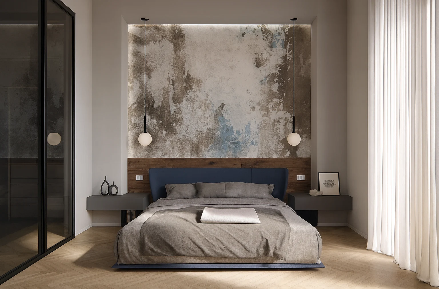 ADP · Render · La camera da letto