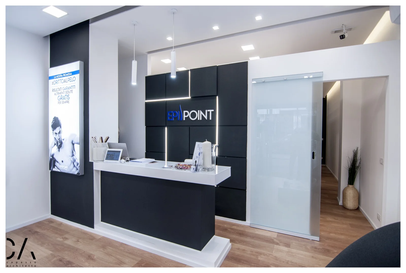 Epilpoint · Reception e accesso agli ambienti interni