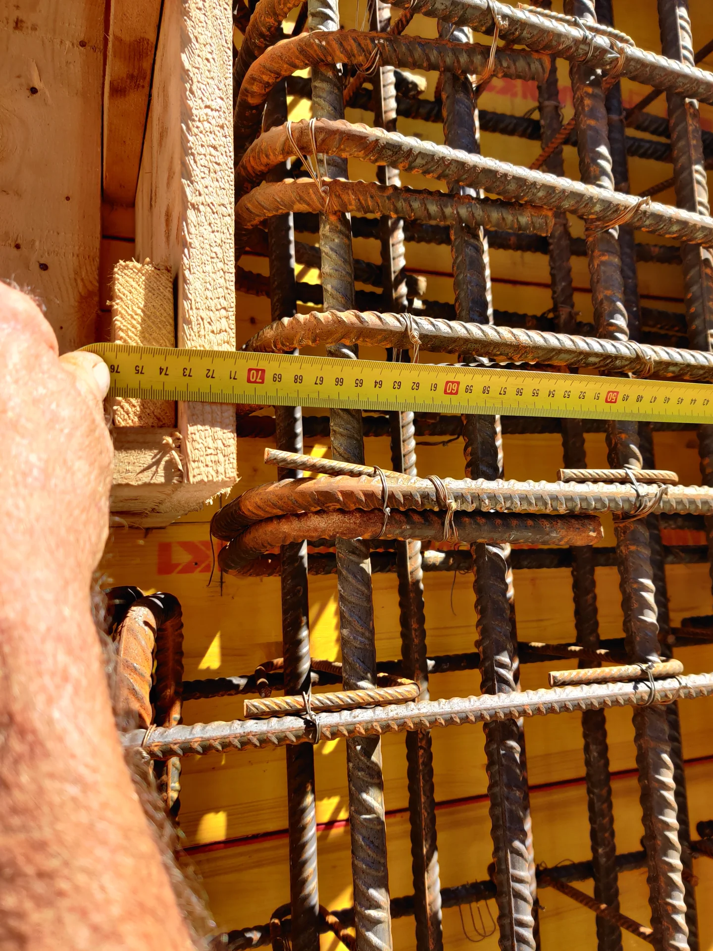 Cantiere di Ussita: strutture e lavorazioni