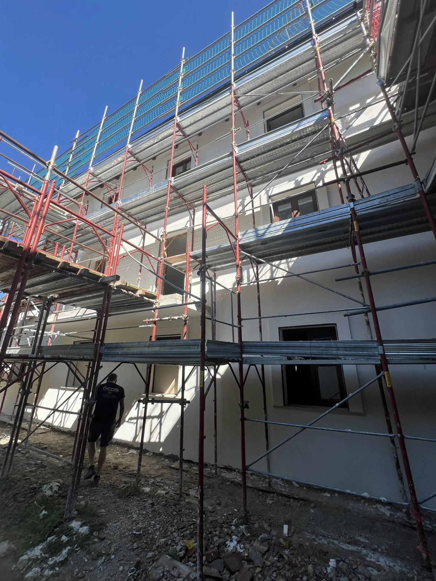 Cantiere di Ussita: strutture e lavorazioni